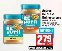 HIT Andros Be Nuts! Erdnusscreme Angebot