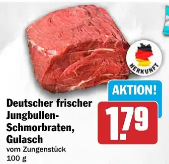 HIT Deutscher frischer Jungbullen-Schmorbraten, Gulasch Angebot