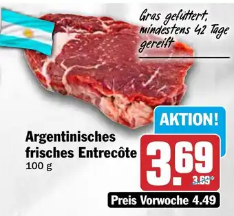 HIT Argentinisches frisches Entrecôte Angebot