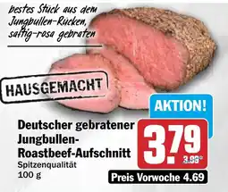 HIT Deutscher gebratener Jungbullen-Roastbeef-Aufschnitt Angebot