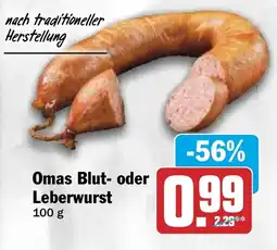 HIT Omas Blut- oder Leberwurst Angebot
