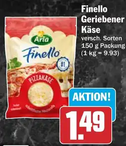 HIT Arla Finello Geriebener Käse Angebot
