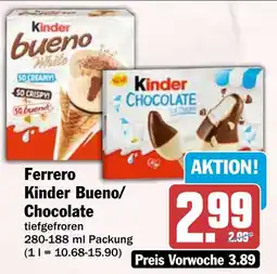 HIT Ferrero Kinder Bueno/Chocolate Angebot