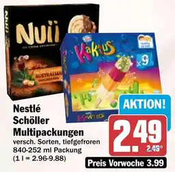 HIT Nestlé Schöller Multipackungen Angebot