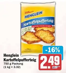 HIT Henglein Kartoffelpufferteig Angebot