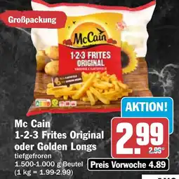 HIT Mc Cain 1-2-3 Frites Original Angebot