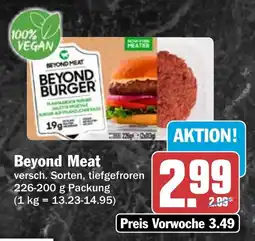 HIT Beyond Meat Beyond Burger Angebot