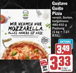 HIT Gustavo Gusto Pizza Angebot
