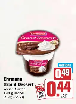 HIT Ehrmann Grand Dessert Angebot