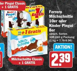 HIT Ferrero Milchschneite Angebot