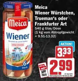 HIT Meica Wiener Würstchen Angebot