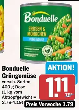 HIT Bonduelle Grüngemüse Angebot