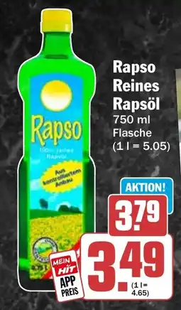HIT Rapso Reines Rapsöl Angebot