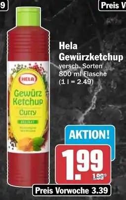 HIT Hela Gewürzketchup Angebot
