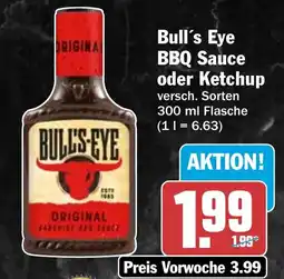 HIT Bull's Eye BBQ Sauce Angebot