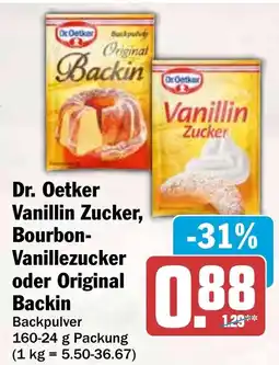 HIT Dr. Oetker Vanillin Zucker Angebot