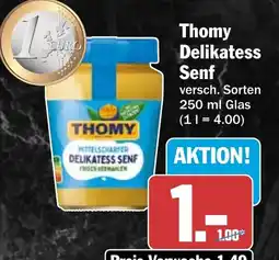 HIT Thomy Delikatess Senf Angebot
