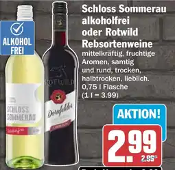 HIT Schloss Sommerau oder Rotwild Rebsortenweine Angebot