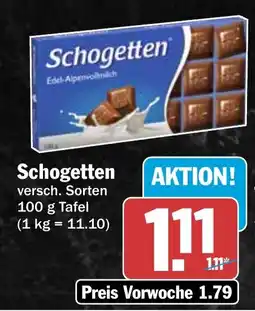 HIT Schogetten Angebot