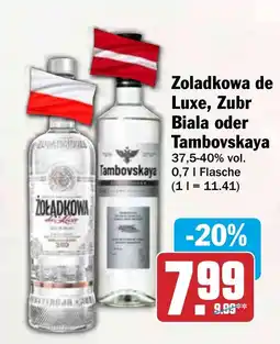 HIT Zoladkowa de Luxe, Zubr Biala oder Tambovskaya Angebot
