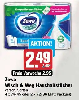 HIT Zewa Wisch & Weg Haushaltstücher Angebot