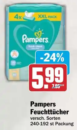 HIT Pampers Feuchttücher Angebot