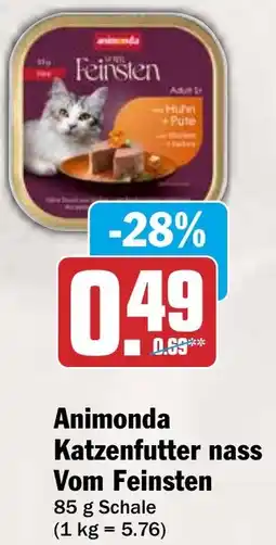 HIT Animonda Katzenfutter nass Vom Feinsten Angebot