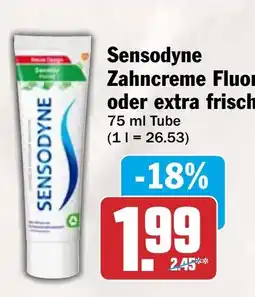 HIT Sensodyne Zahncreme Fluor Angebot