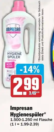 HIT Impresan Hygienespüler Angebot