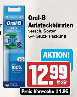 HIT Oral-B Aufsteckbürsten Angebot