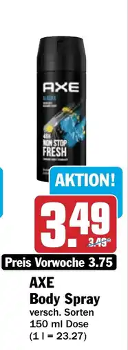 HIT AXE Body Spray Angebot