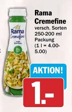 HIT Rama Cremefine Angebot