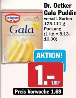 HIT Dr. Oetker Gala Pudding Angebot