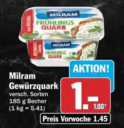 HIT Milram Gewürzquark Angebot