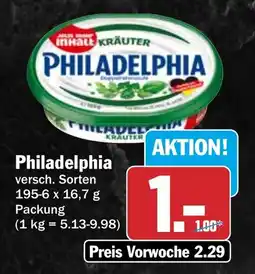 HIT Philadelphia Kräuter Angebot