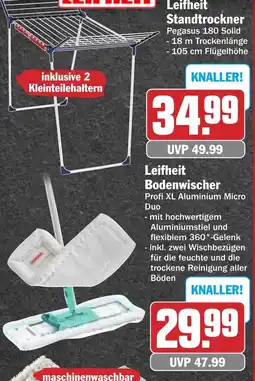 HIT Leifheit Standtrockner Pegasus 180 Solid Angebot