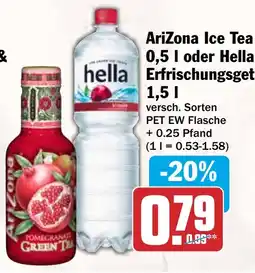 HIT AriZona Ice Tea Angebot