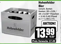 HIT Hohenfelder Bier Angebot