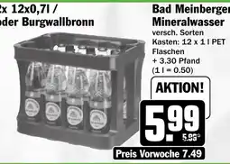 HIT Bad Meinberger Mineralwasser Angebot