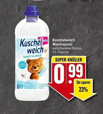 Scheck-in-Center Kuschelweich Weichspüler Angebot