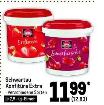 METRO Schwartau Konfitüre Extra Angebot