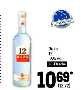 METRO Ouzo 12 Angebot