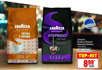 METRO Lavazza Crema E Aroma Oder Espresso Italiano Angebot