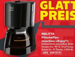 Kaufland MELITTA Filterkaffeemaschine Enjoy Angebot