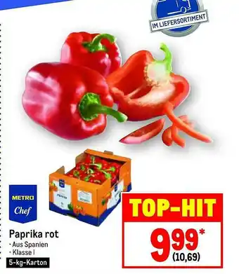 METRO Paprika Rot Metro Chef Angebot