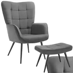 Netto Marken-Discount tectake Sessel, gepolstert, runde Stahlbeine, 72 x 76 x 100,5 cm Angebot