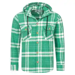 Netto Marken-Discount Rock Creek Hemd Kariertes Hemd mit Kapuze Angebot