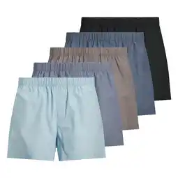 Netto Marken-Discount JACMILANO WOVEN BOXERS 5 PACK Herren Web-Boxershorts Angebot