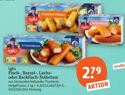 tegut iglo Fisch- oder Backfisch-Stäbchen Angebot