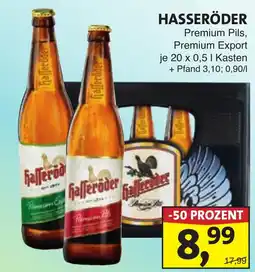 Lösch Depot HASSERÖDER Premium Pils, Premium Export Angebot